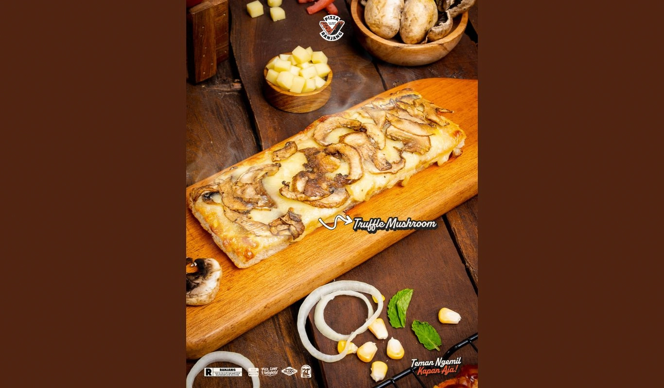 Kelezatan Mushroom Pizza yang Bikin Nagih Ada di Pizza Ranjang