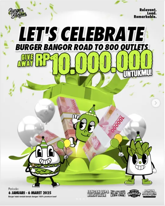 Giveaway Burger Bangor